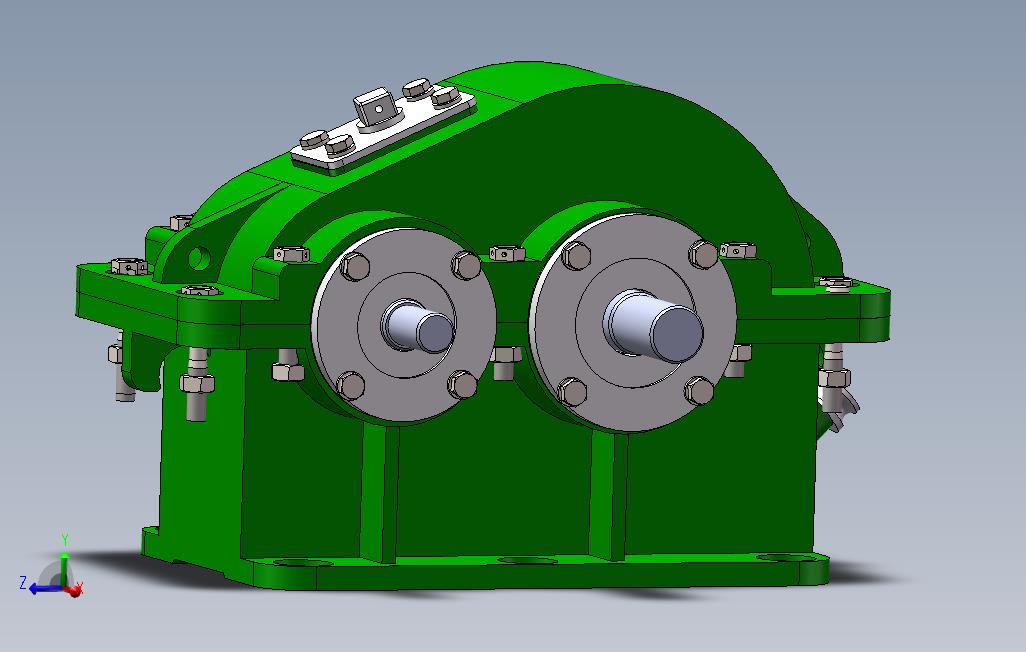 单级圆柱齿轮减速器