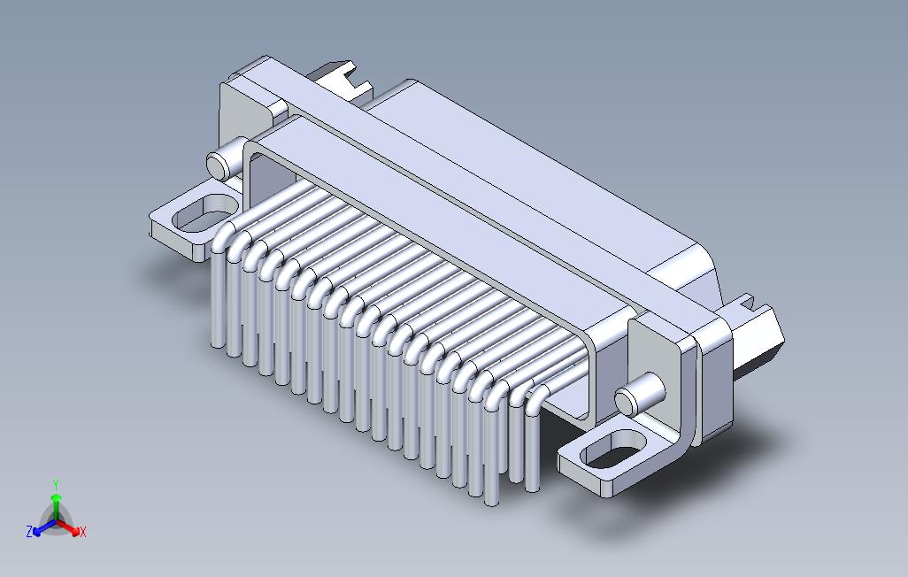 PCB焊接半弯插针