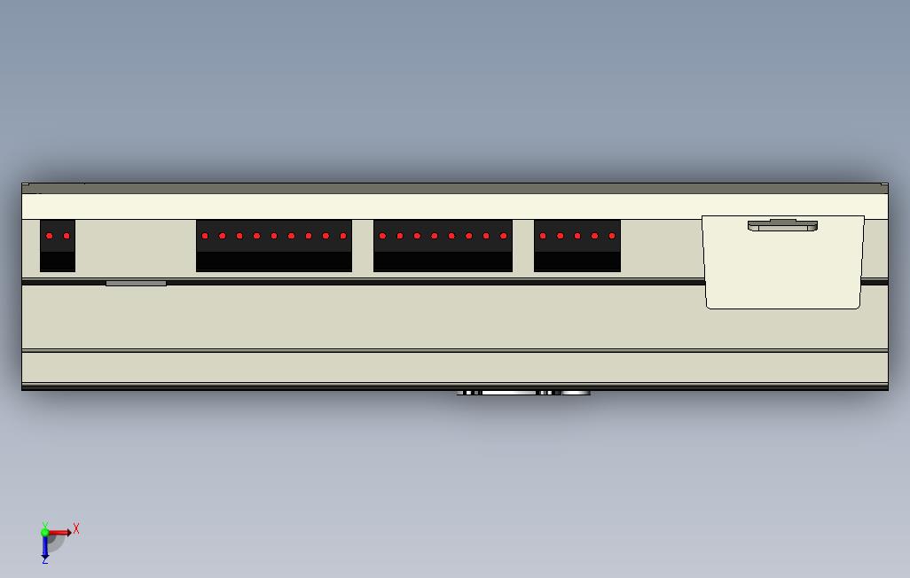 PLC 俯视图