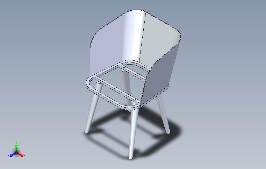 办公椅三维模型