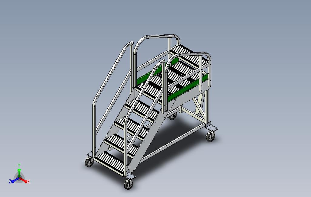 航空工业用带钩工作平台