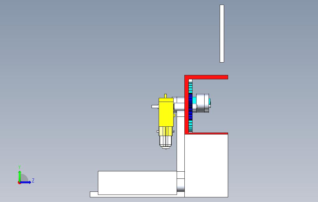 PCB振荡器 左侧视图