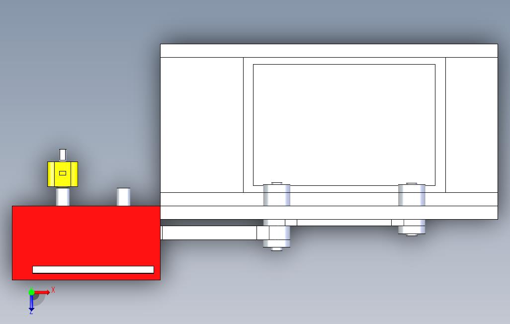 PCB振荡器 俯视图