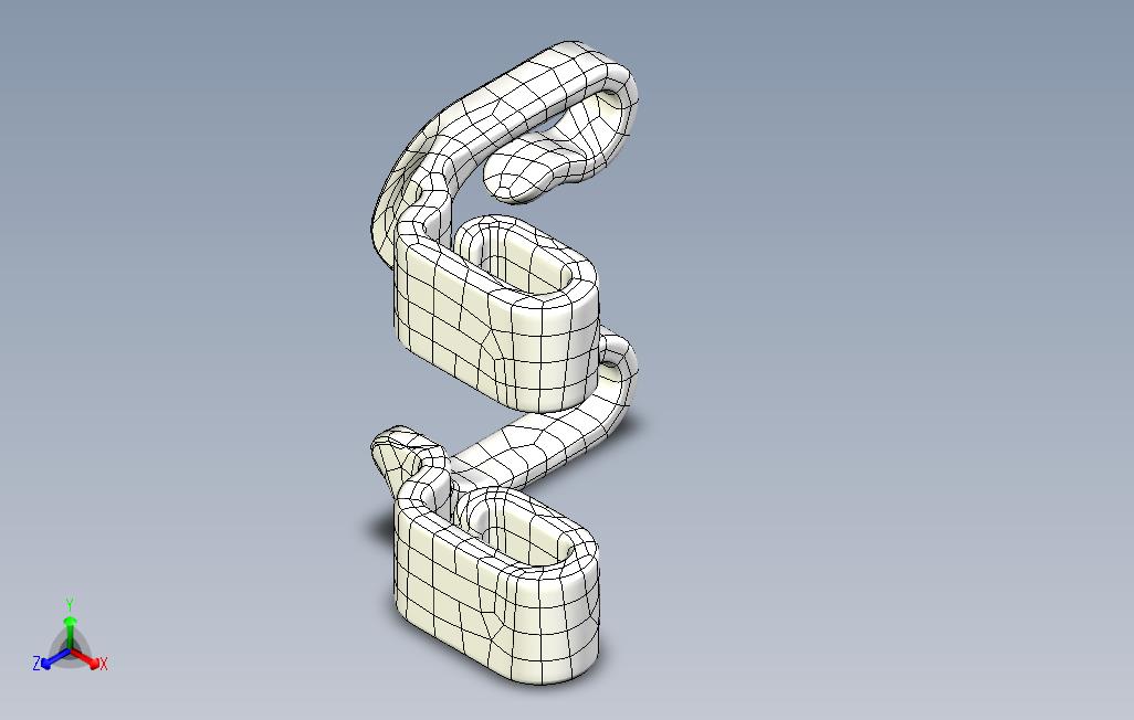 可3D打印汽车座椅挂钩