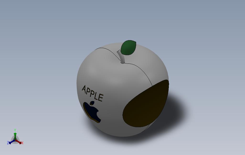 3D苹果LOGO