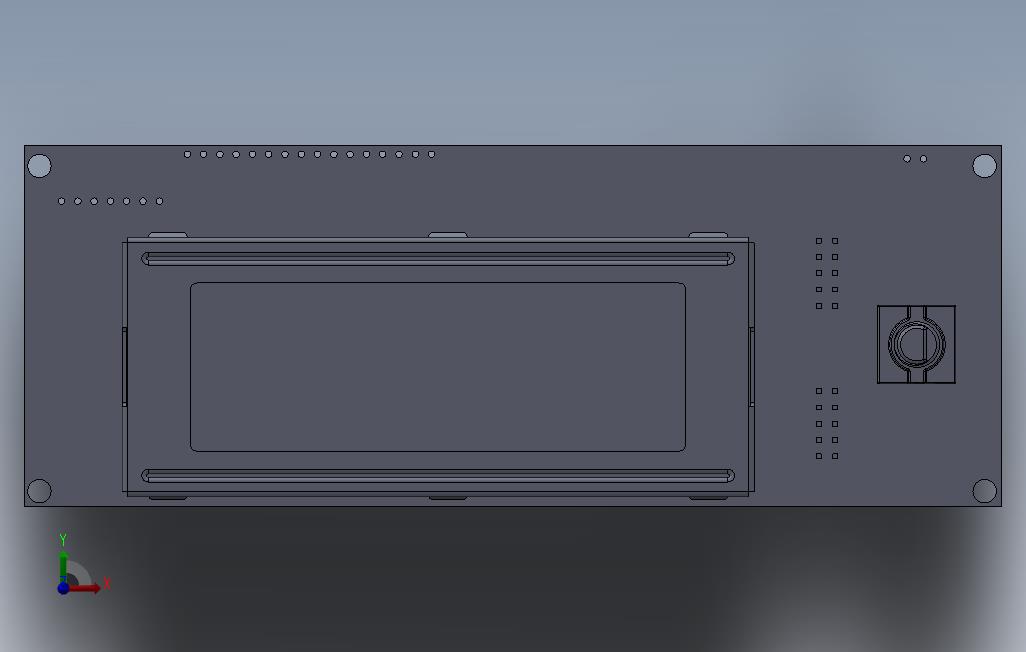 LCD显示屏_SOLIDWORKS 2010_模型图纸下载 – 懒石网