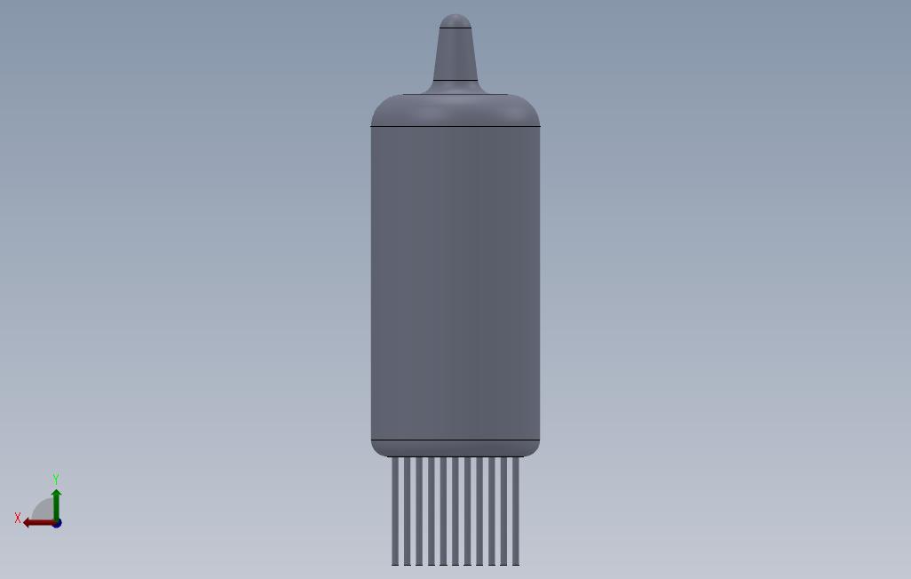 LED数码管 背面视图