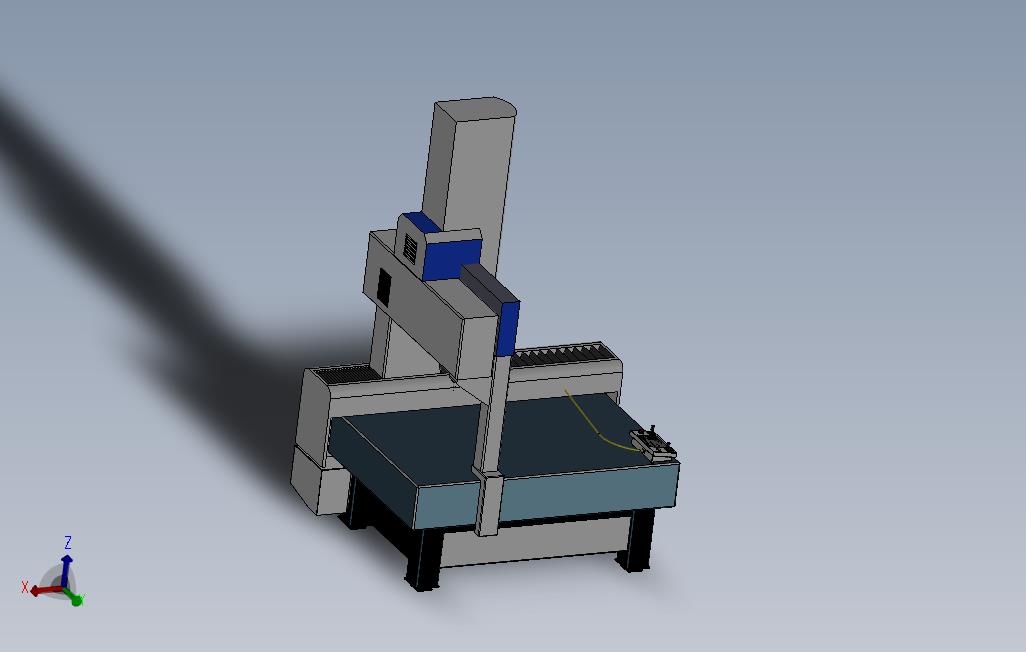 三次元模型数控雕刻机3D模型