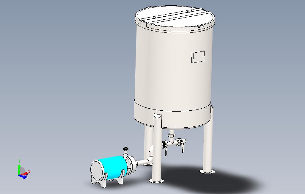 750L容器清洗设备