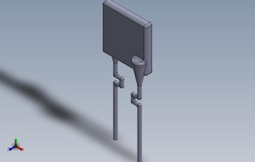 带引线的PCB自恢复保险丝