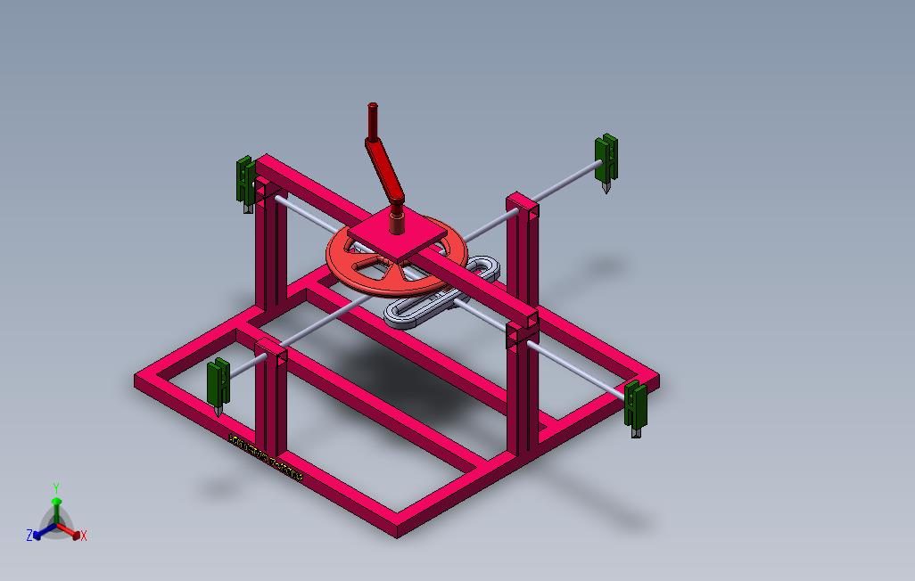 机械式四边成型机