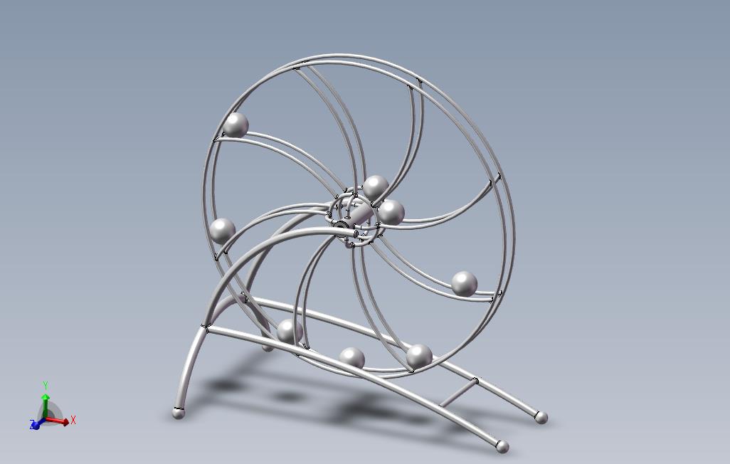 简易摩天轮玩具