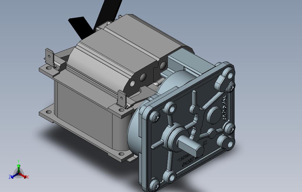 轴极交流电动机