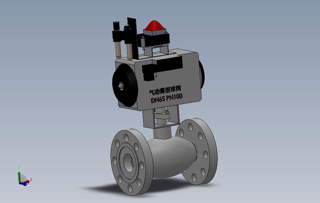 高压气动球阀DN65PN100