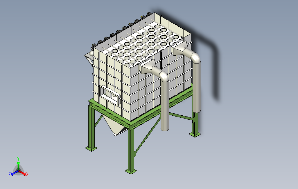 1.2×2米袋式除尘器