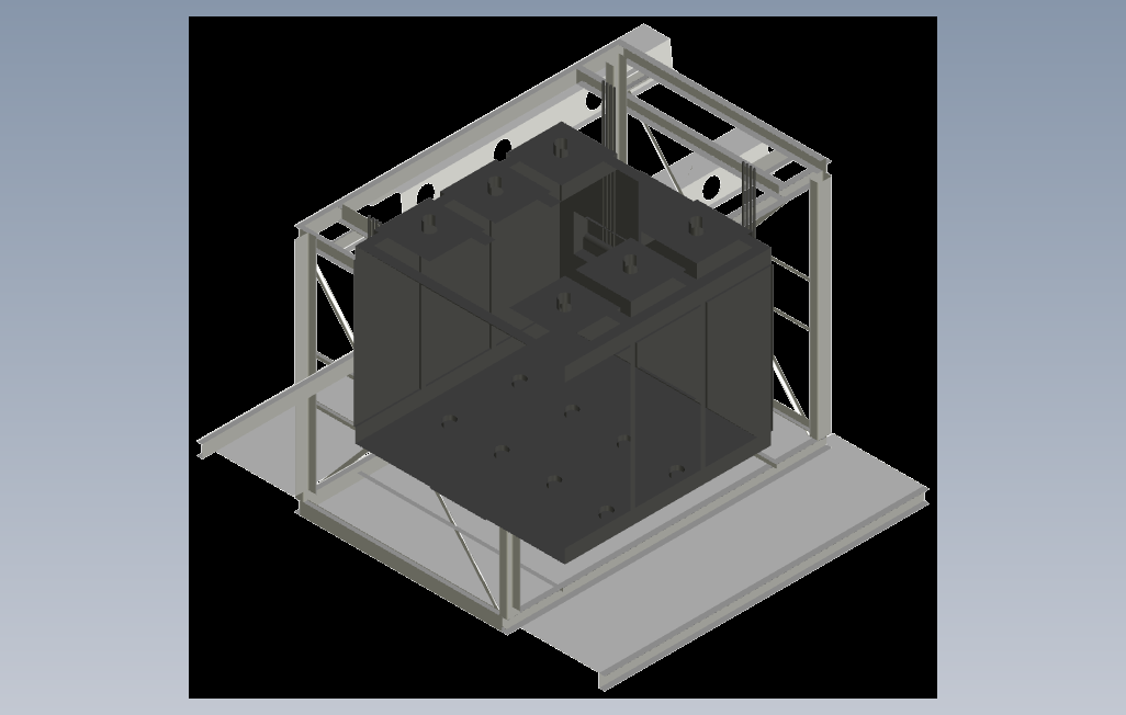 平面筛3D模型（铣削行业）