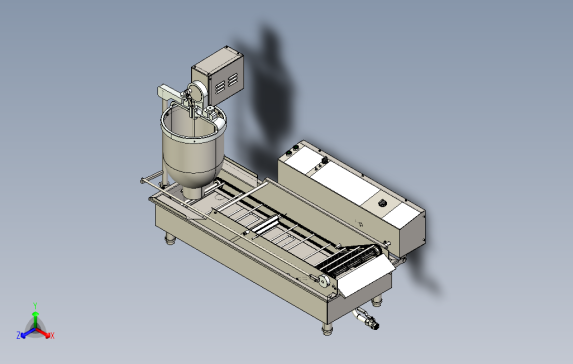 自动商业甜甜圈机