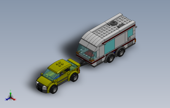 乐高房车