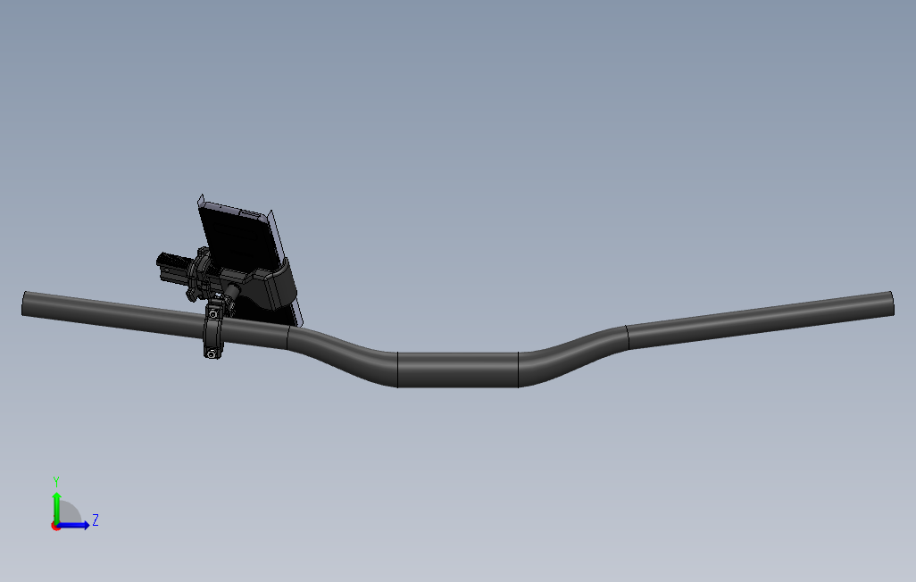 通用把手手机支架_SOLIDWORKS 2020_模型图纸下载 – 懒石网