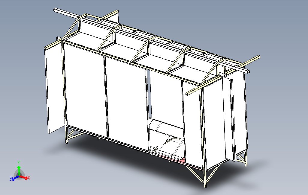 喷涂、聚合、清洗和干燥室