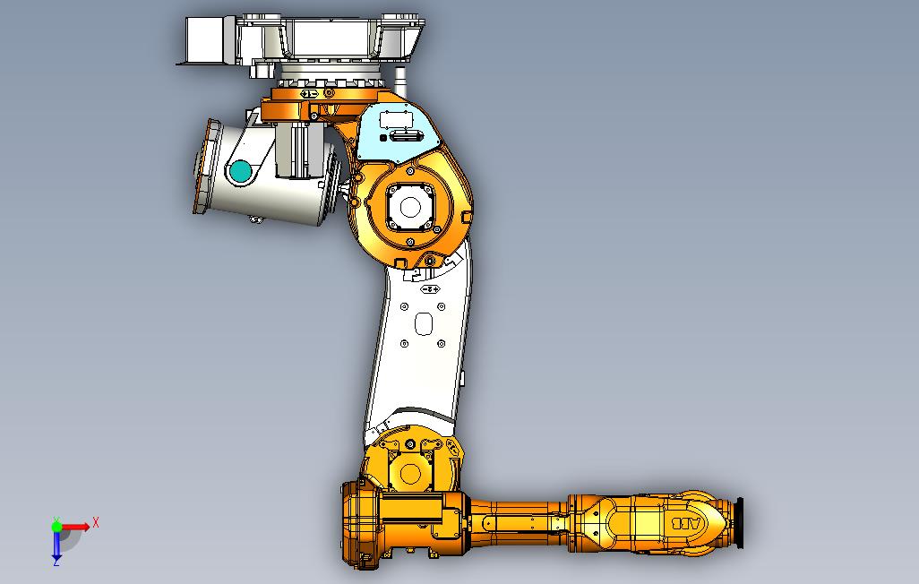 IRB6640-180-255.stp 俯视图