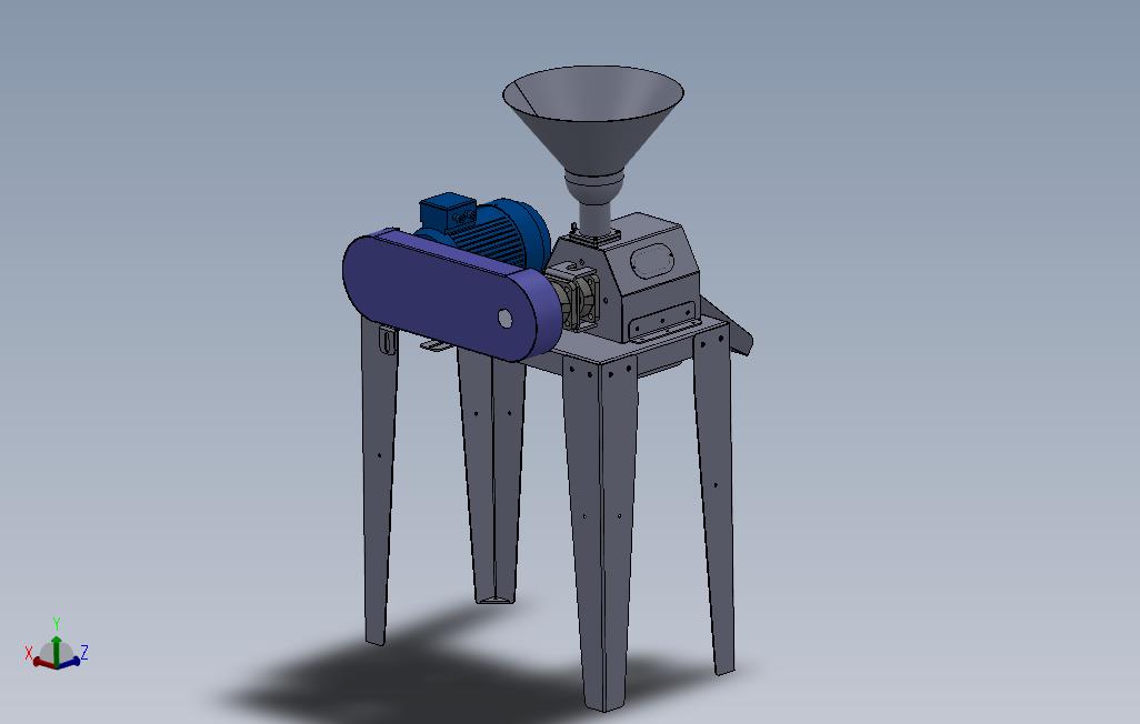 粉碎机3D模型