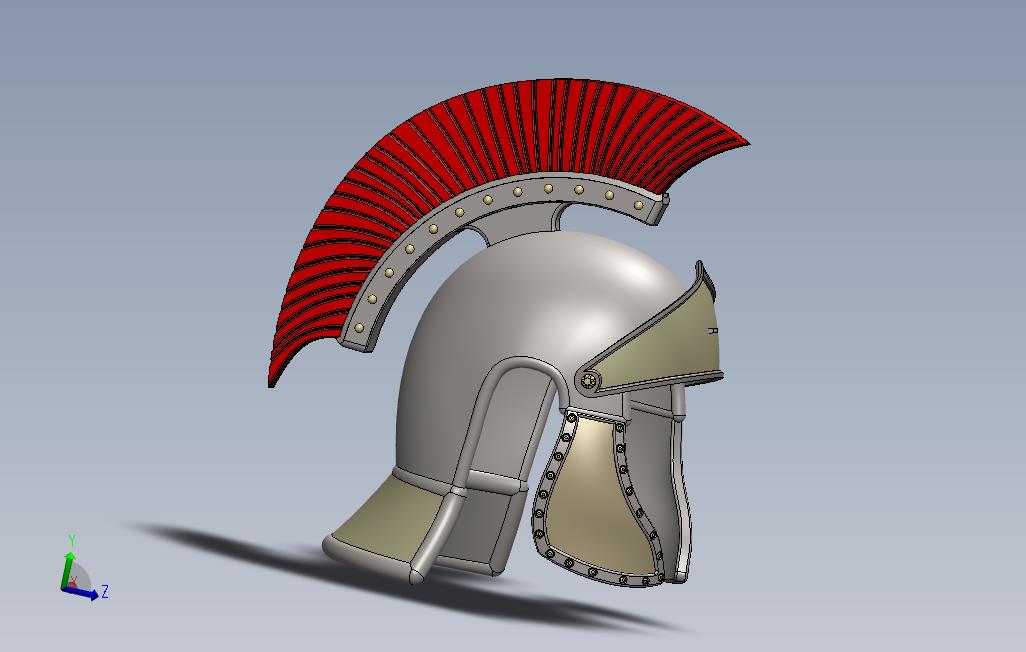 古代欧洲战士头盔-2017