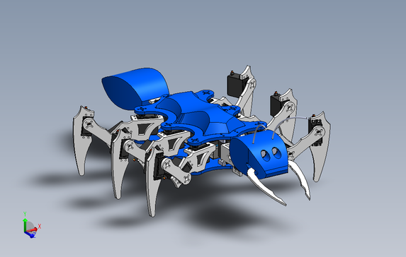 蚂蚁机器人三维