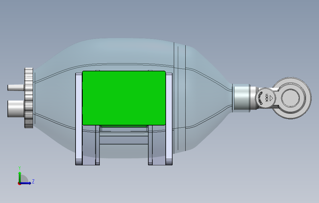 Frax3D呼吸机sw21 左侧视图