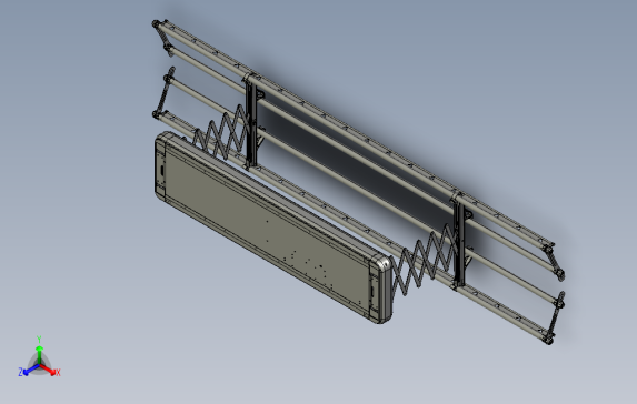 电动晾衣机3D数模