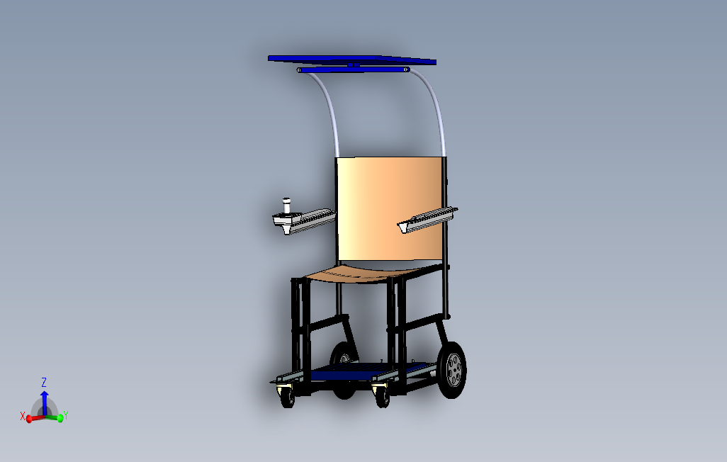 简易改装轮椅设计