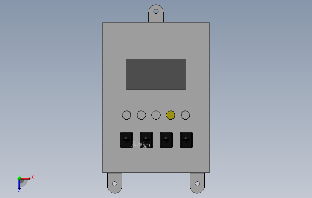 控制器_SOLIDWORKS 2017_模型图纸下载 – 懒石网