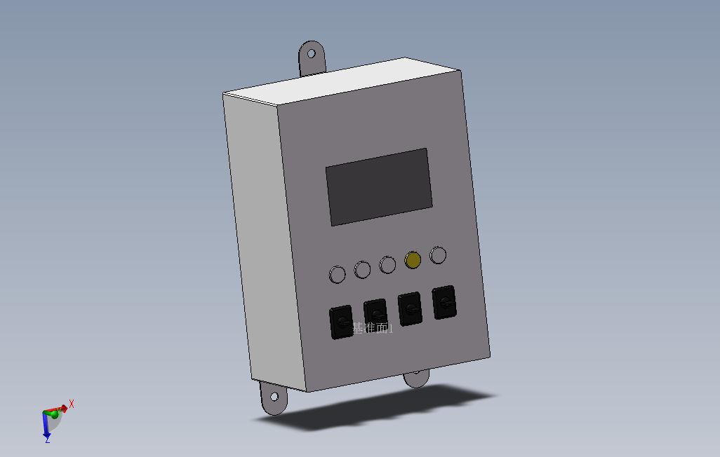 控制器_SOLIDWORKS 2017_模型图纸下载 – 懒石网