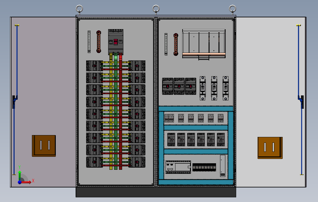 630A竖装刀开关PLC