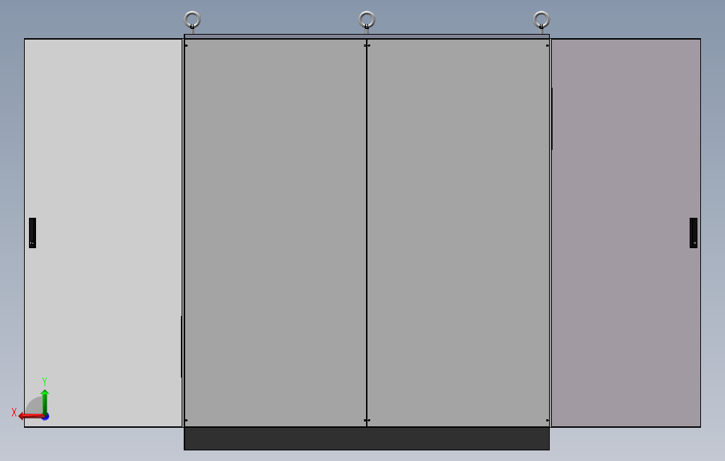 630A正装刀开关PLC 背面视图