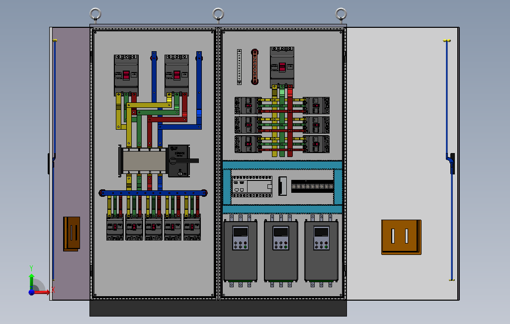CDQ1S双电源630a竖装plc