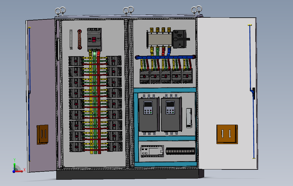 630A竖装CDQ1S软启动plc