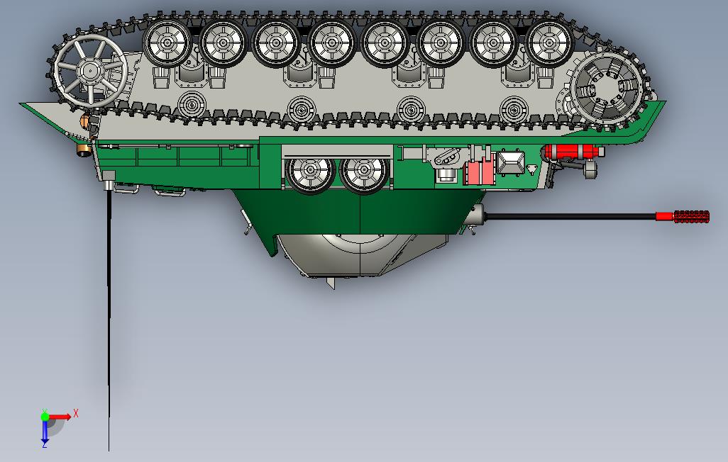 防空自行速射炮CATIA模型_CATIA_模型图纸下载 – 懒石网