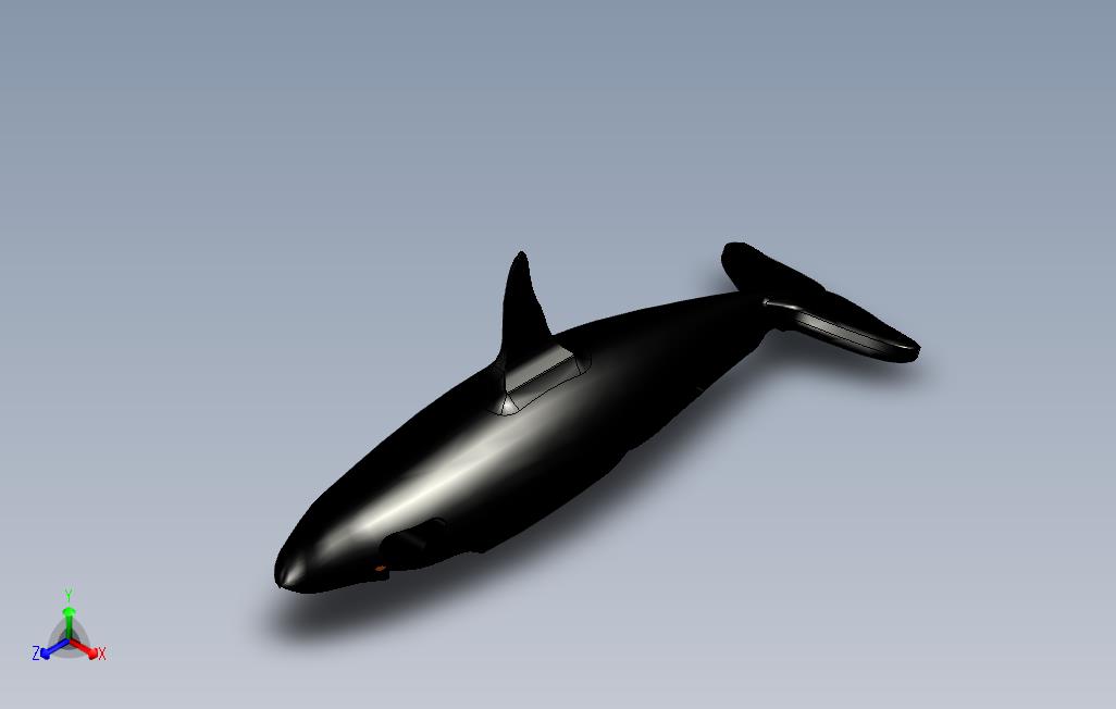 逆戟鲸UG模型