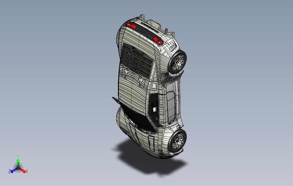 超跑赛车CATIA模型
