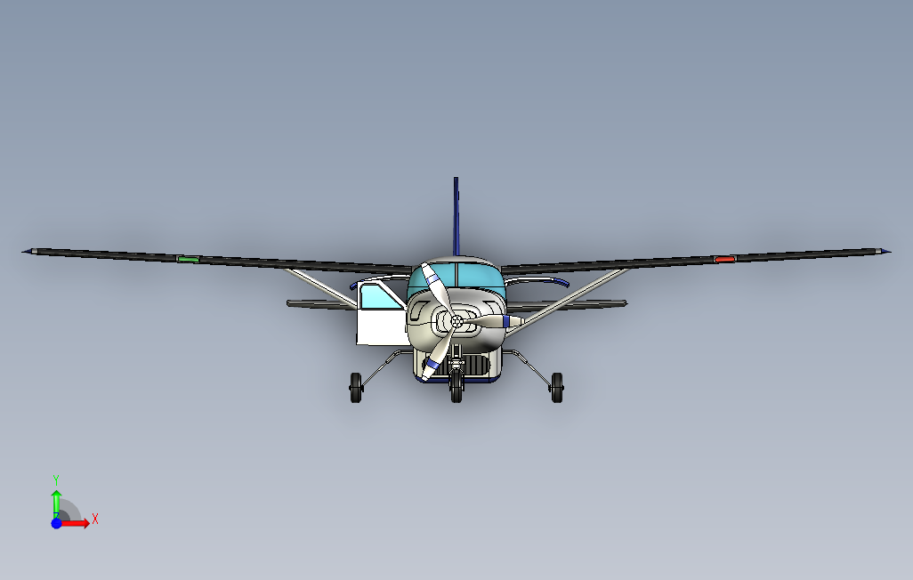 小型私人飞机CATIA模型_CATIA_模型图纸下载 – 懒石网