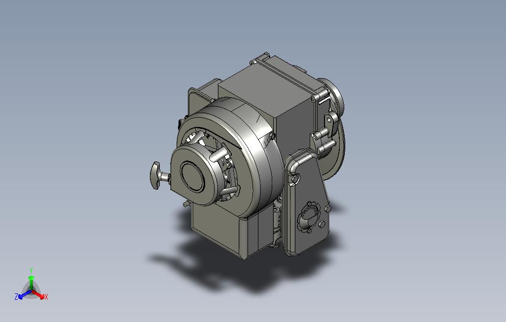 发动机-Moyer2k12发动机模型3D图纸STP格式