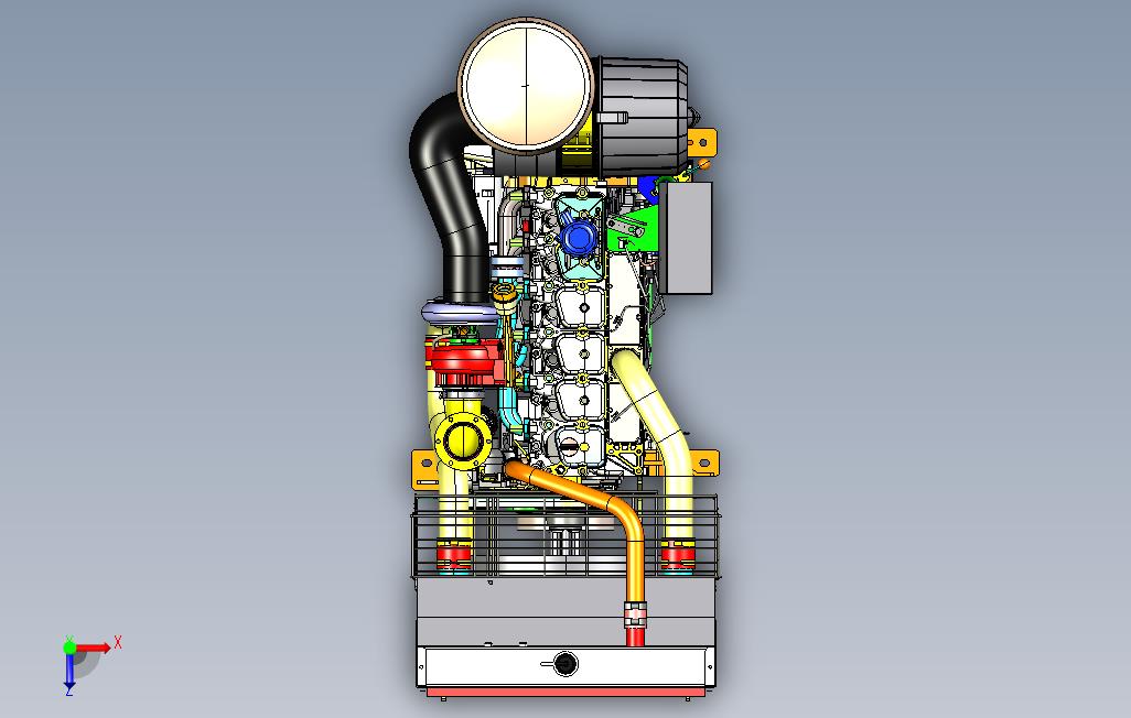航空发动机-diesel-engine-247-kw-1.snapshot.2 俯视图