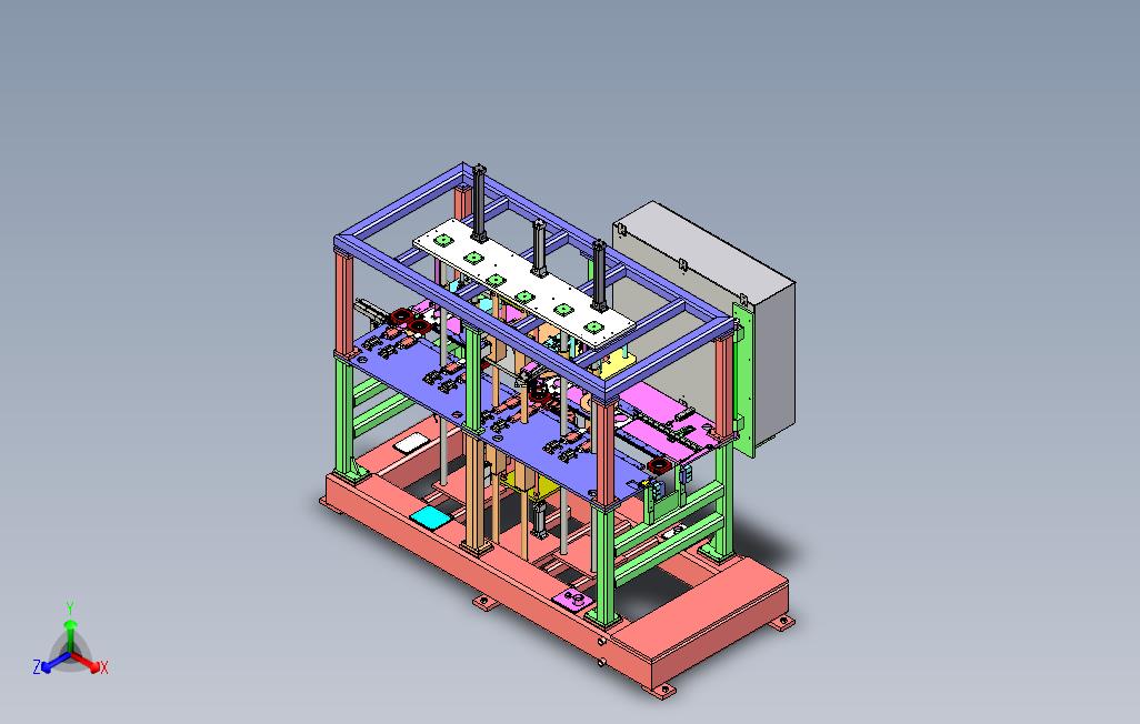 非标-轴套零件快速自动化组装机3D图