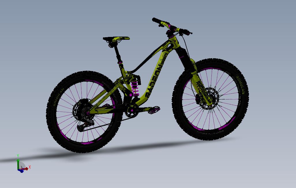 Enduro自行车模型
