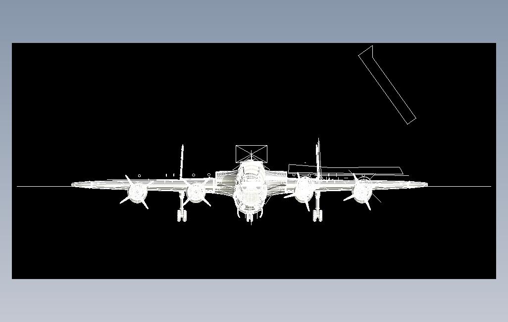 庞巴迪空军战斗机模型