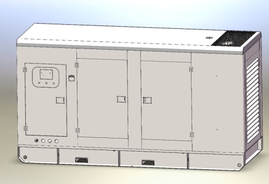 WP10D238E201型160KW斜角款柴油发电机组