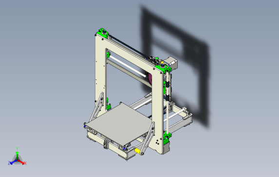 3D打印机-拉各斯i3.2LASERCUT