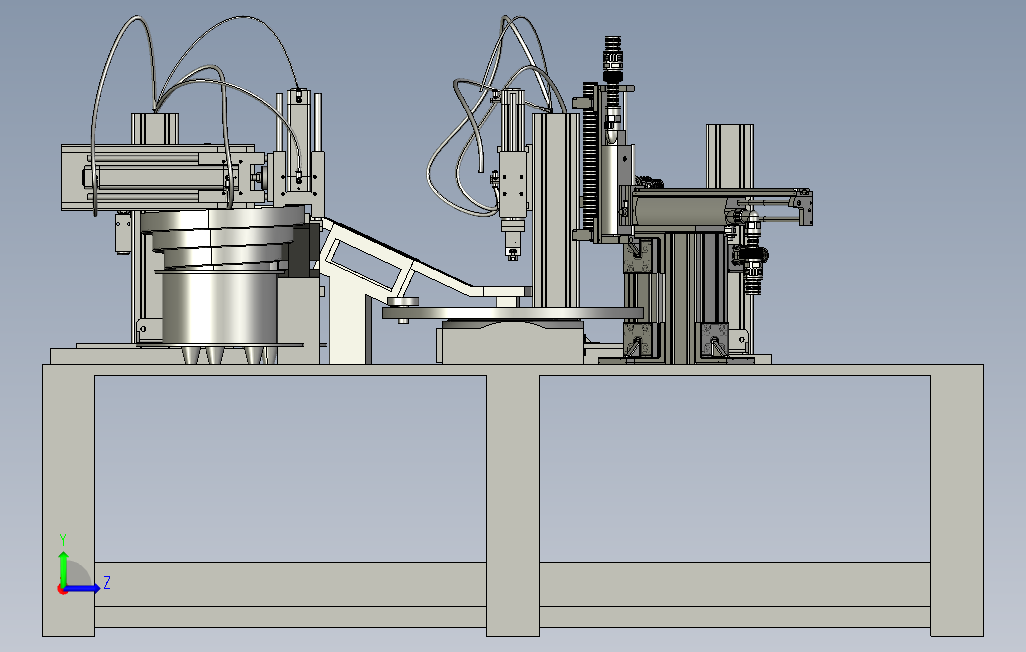 BOBBINPRESSINGMACHINE 左侧视图