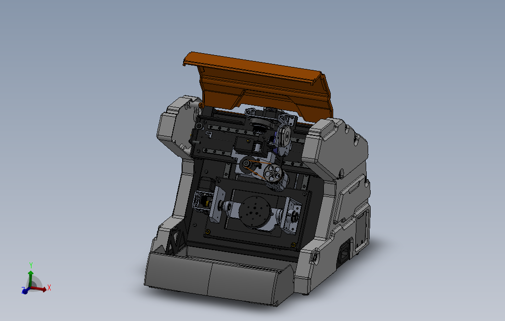 1日本数控铣床SolidWorks设计图纸